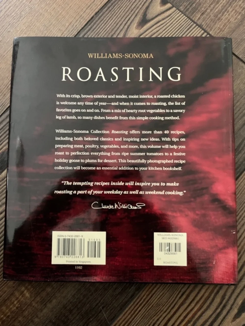 Williams Sonoma Roasting Cookbook